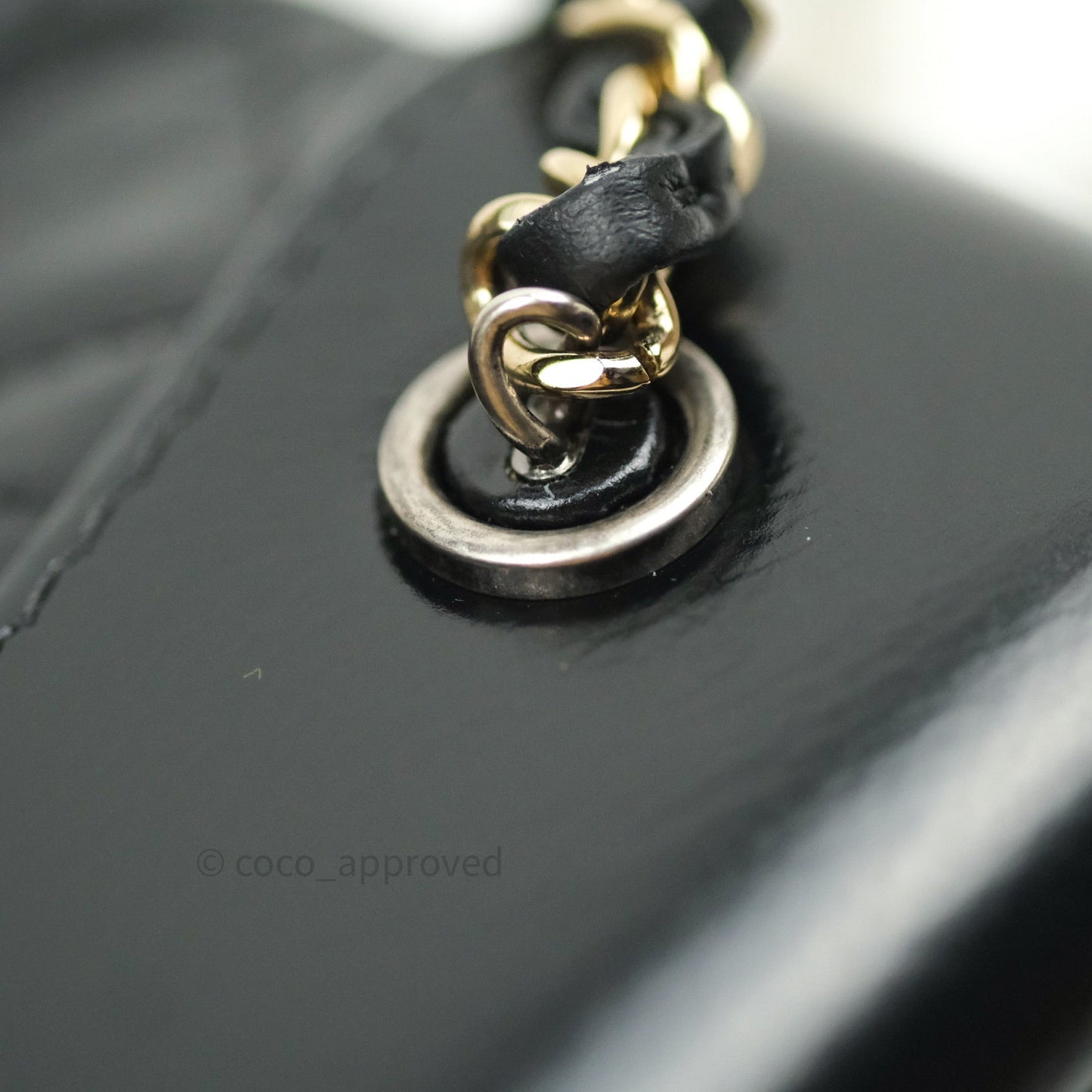 Chanel Gabrielle Backpack Black Aged Calfskin Small Black Mixed Hardware