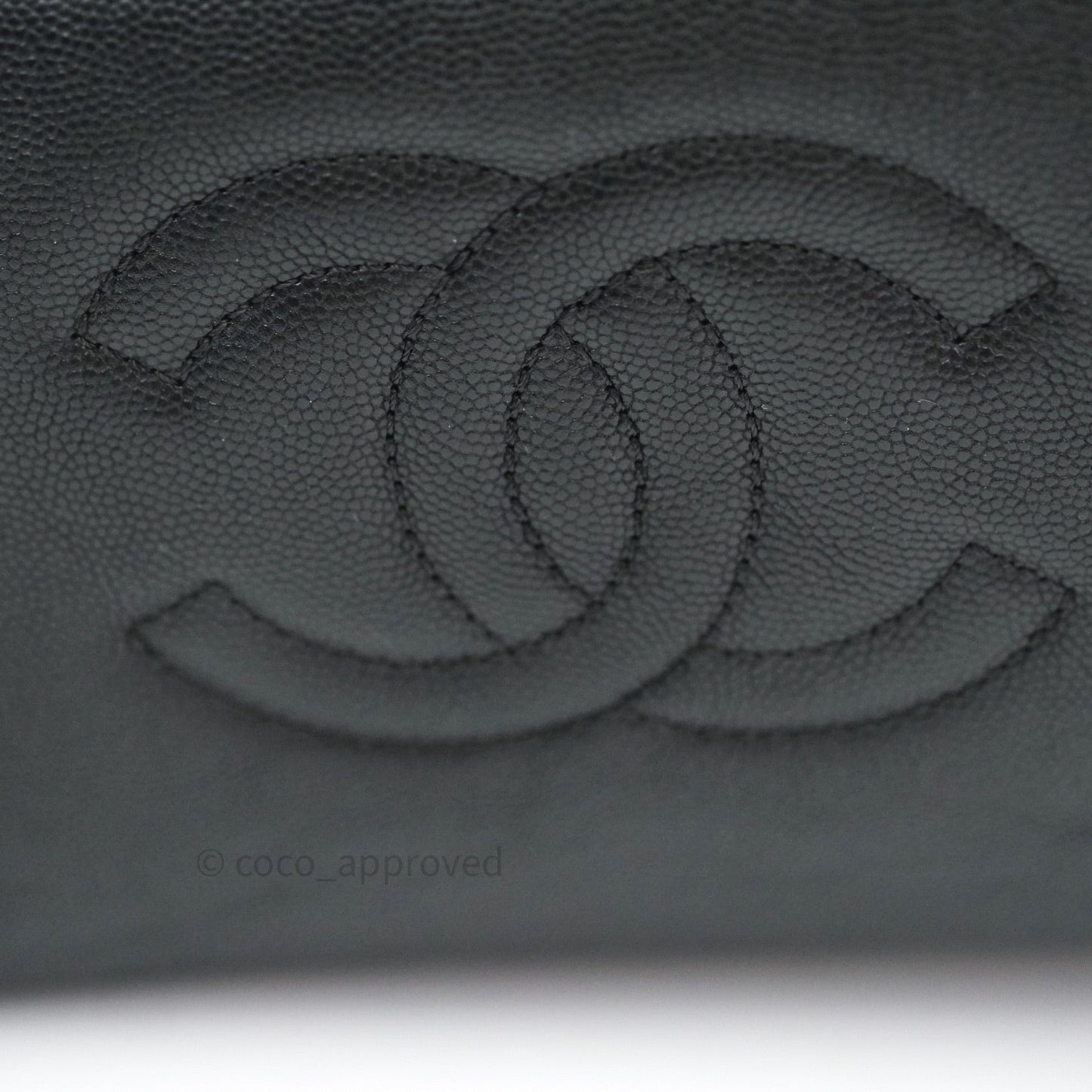Chanel Quilted Filigree Backpack Black Caviar