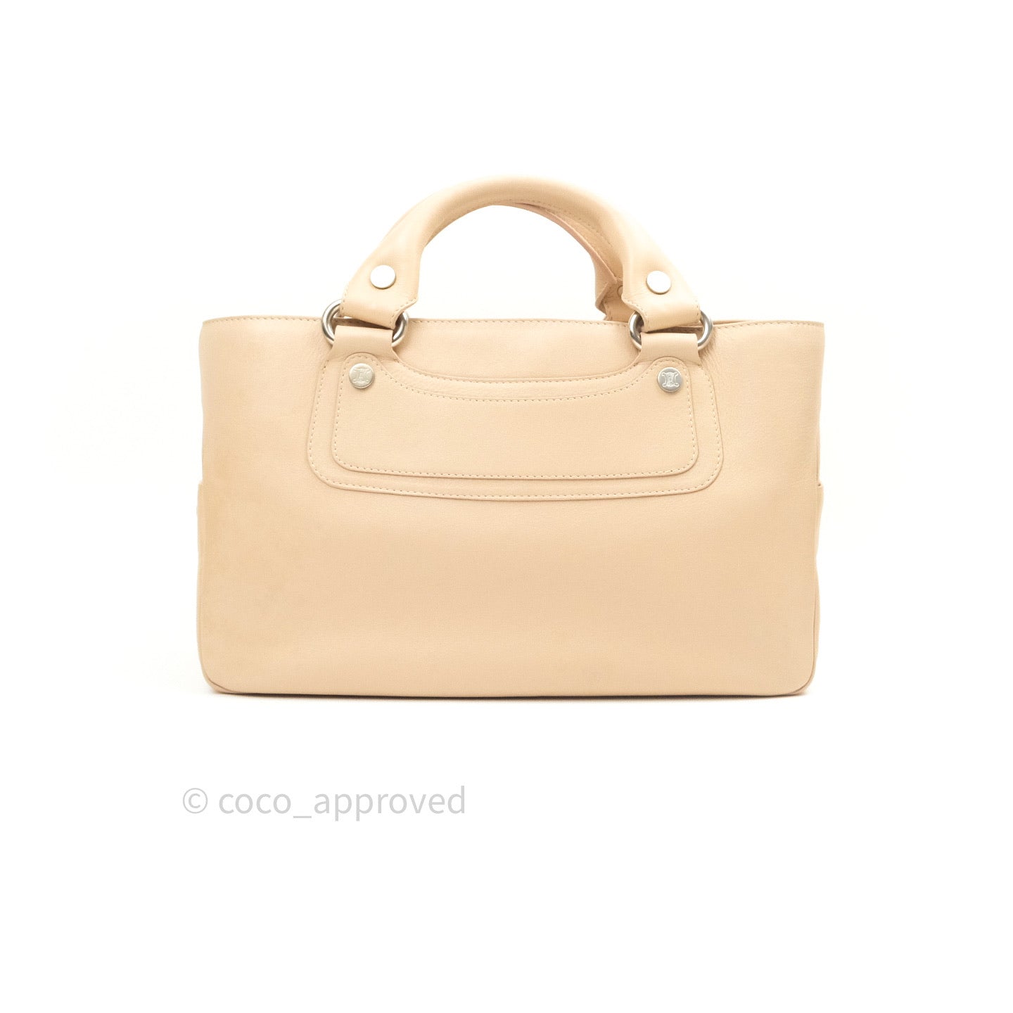 Céline Cream Boogie Handbag Vintage