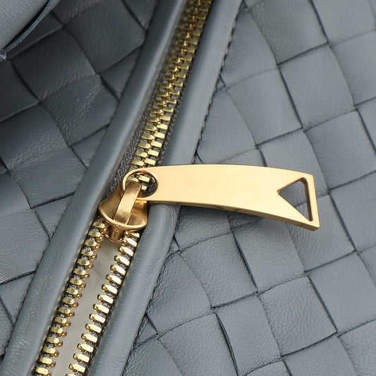 Luxury Bottega Veneta small jodie 48 rock gray lambskin