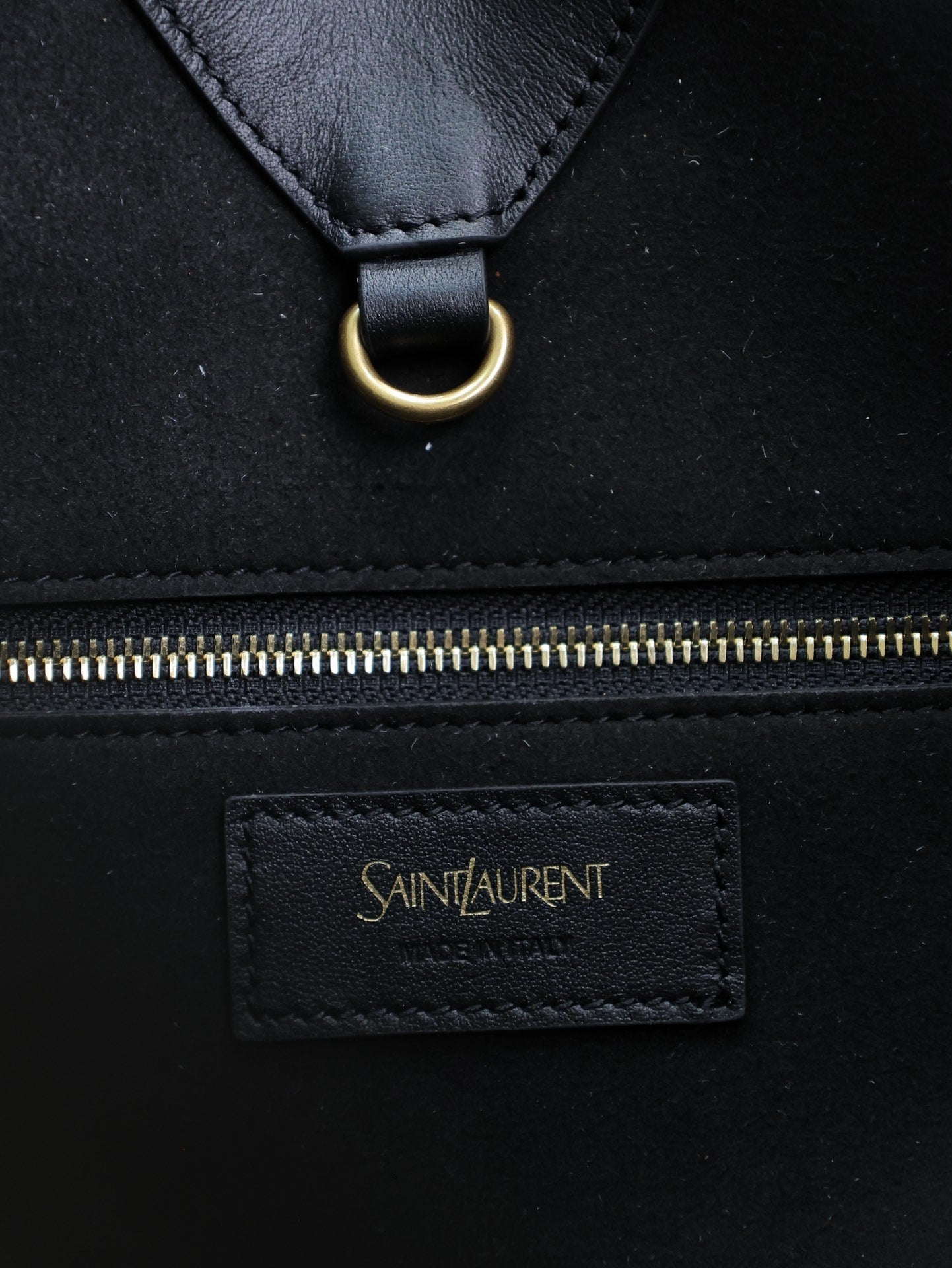 Luxury Saint Laurent TOTE BAG 50 IN BLACK CALFSKIN