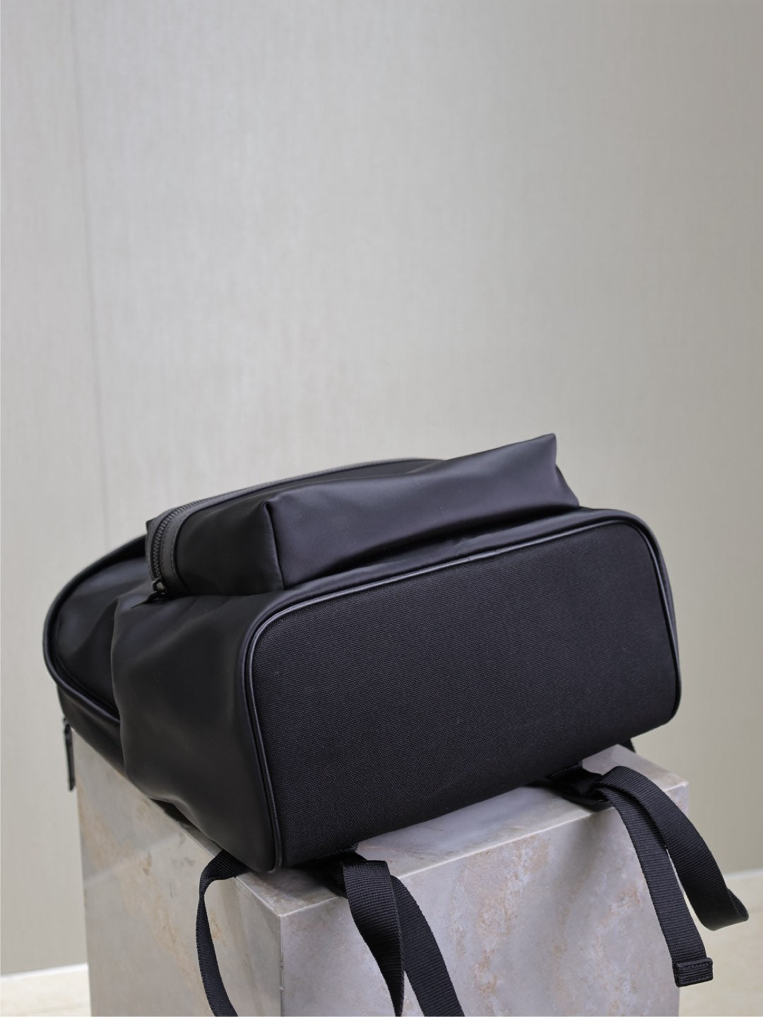 Luxury Saint Laurent CITY BACKPACK 38 IN BLACK SILK