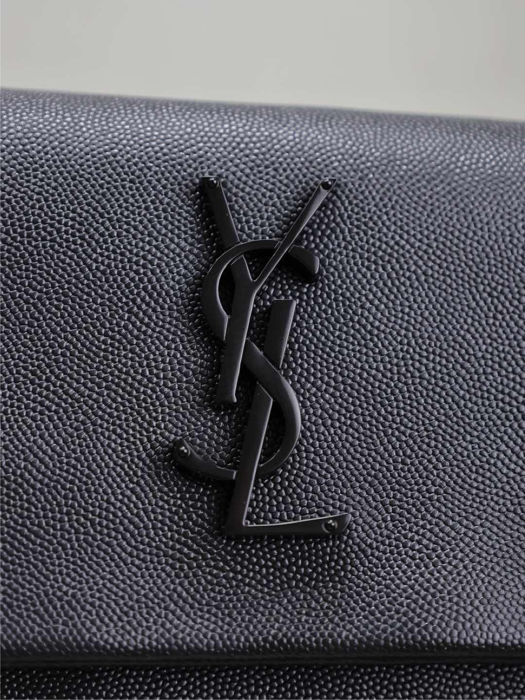 Luxury Saint Laurent WEST HOLLYWOOD BAG 28 IN BLACK CALFSKIN BLACK HARDWARE