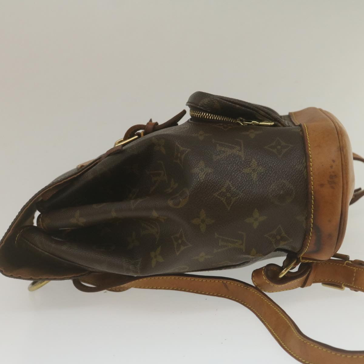 LOUIS VUITTON Monogram Montsouris MM Backpack M51136 LV jk1052