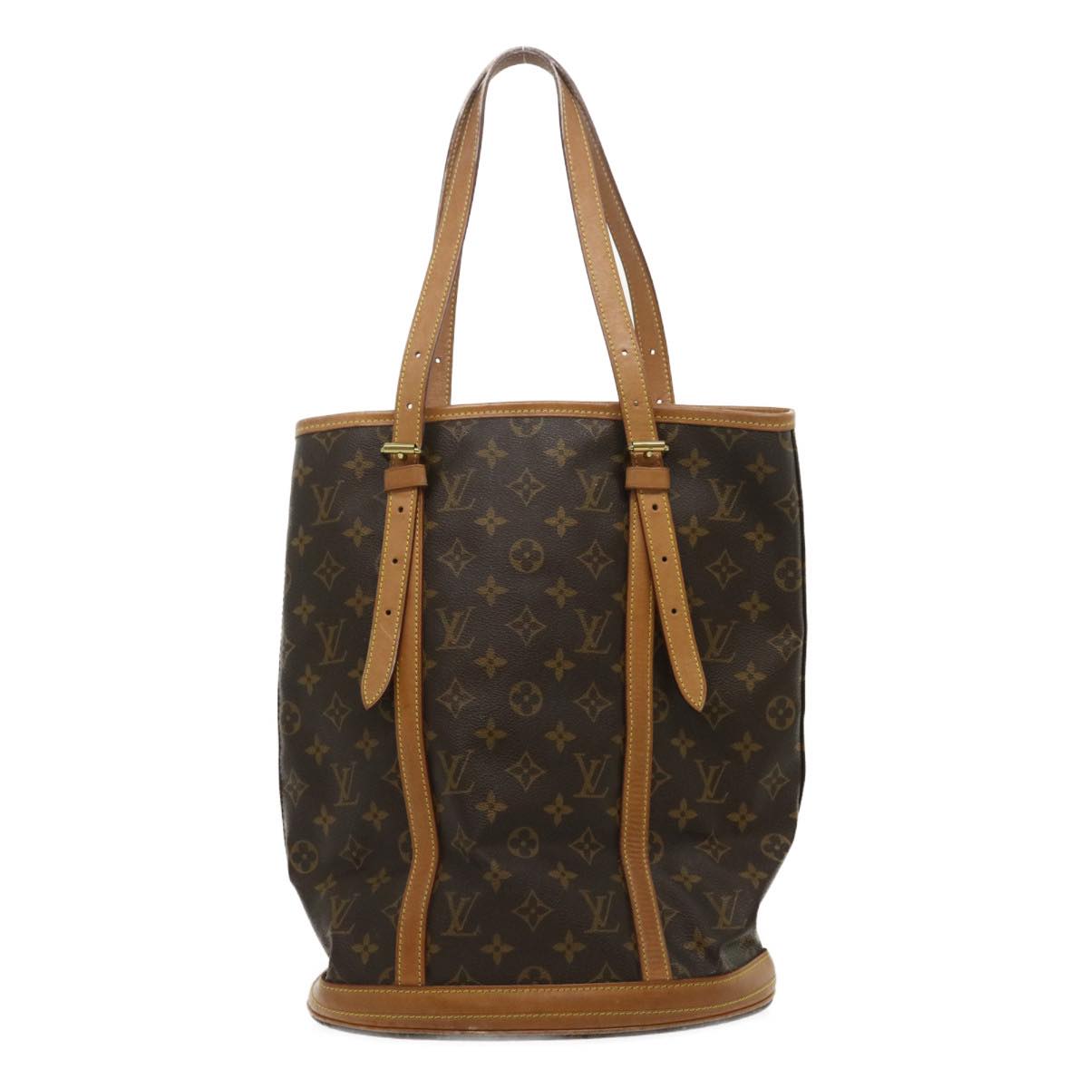 LOUIS VUITTON Monogram Bucket GM Shoulder Bag M42236 LV jk1132