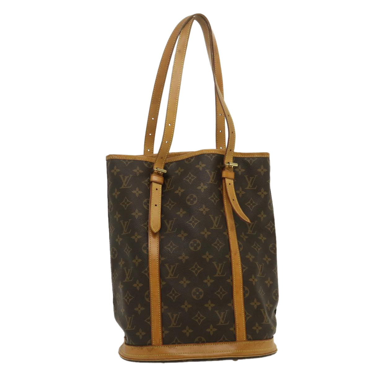 LOUIS VUITTON Monogram Bucket GM Shoulder Bag M42236 LV jk1136