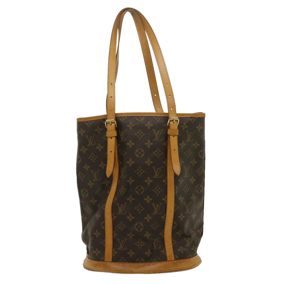 LOUIS VUITTON Monogram Bucket GM Shoulder Bag M42236 LV jk1136