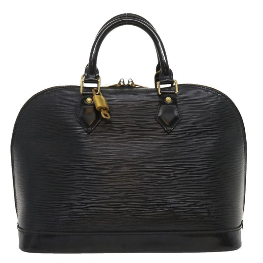 LOUIS VUITTON Epi Alma Hand Bag Black M52142 LV jk1229