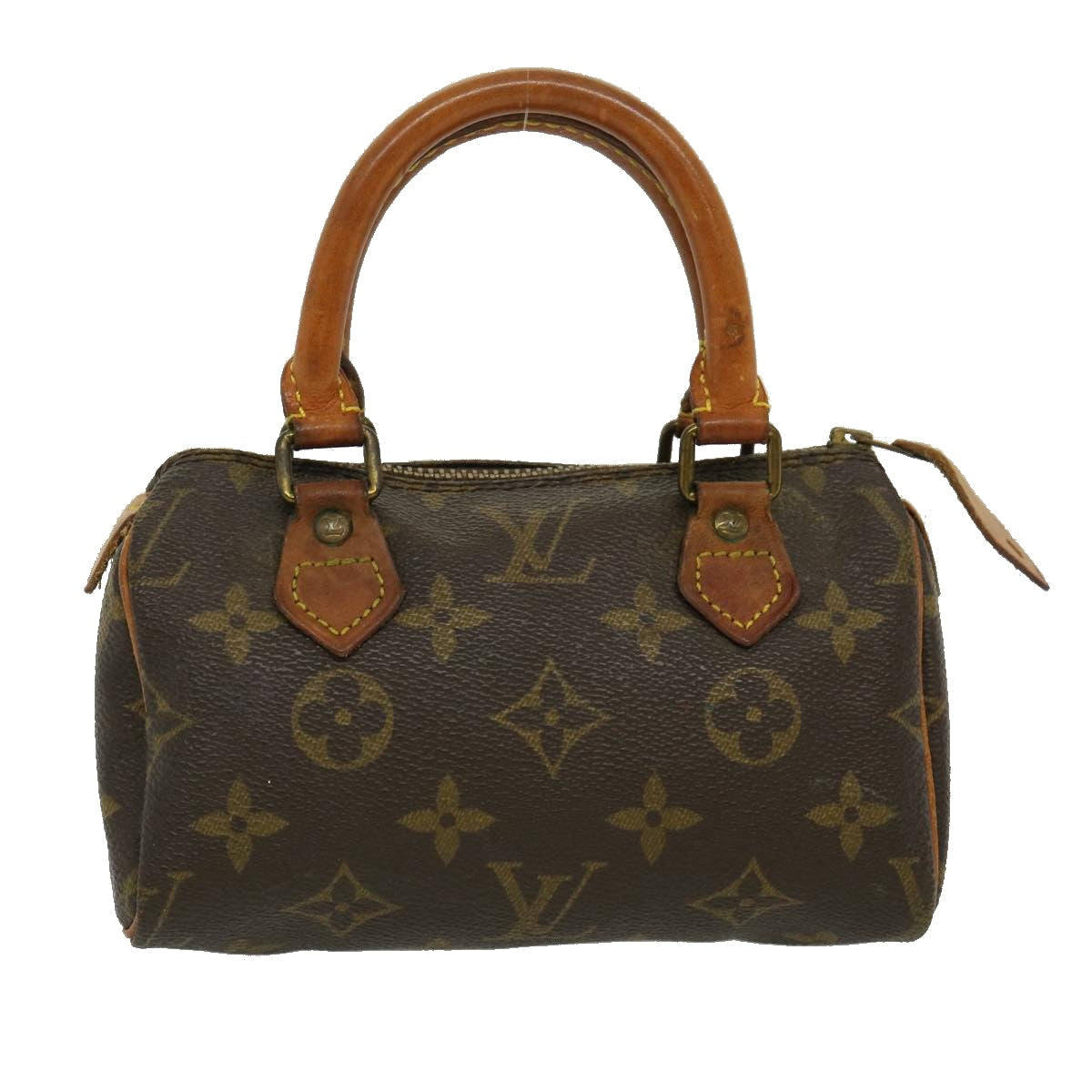 LOUIS VUITTON Monogram Mini Speedy Hand Bag Vintage M41534 LV jk1344