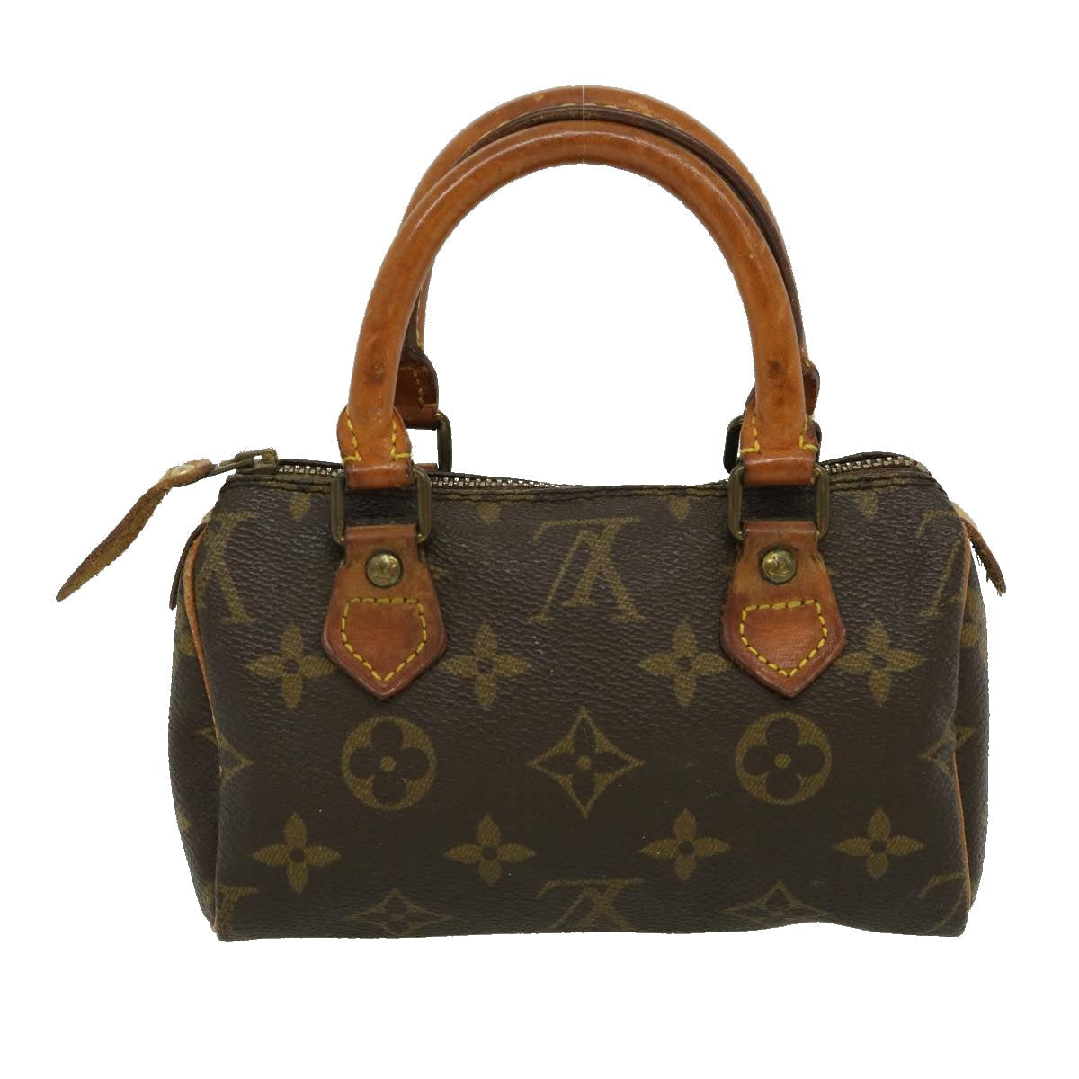 LOUIS VUITTON Monogram Mini Speedy Hand Bag Vintage M41534 LV jk1344