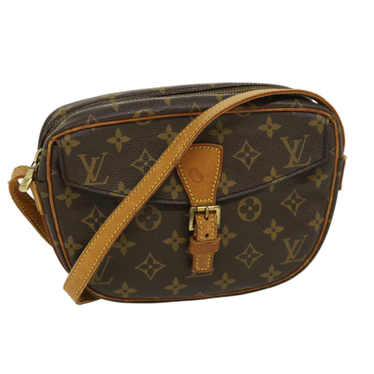 LOUIS VUITTON Monogram Jeune Fille PM Shoulder Bag M51227 LV jk1681