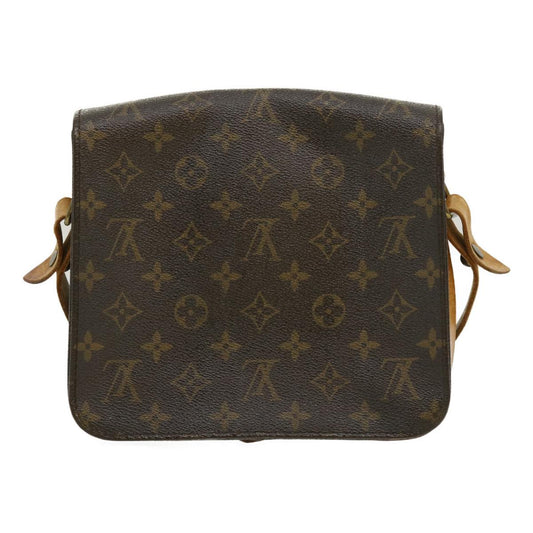 LOUIS VUITTON Monogram Cartouchiere MM Shoulder Bag M51253 LV jk1948