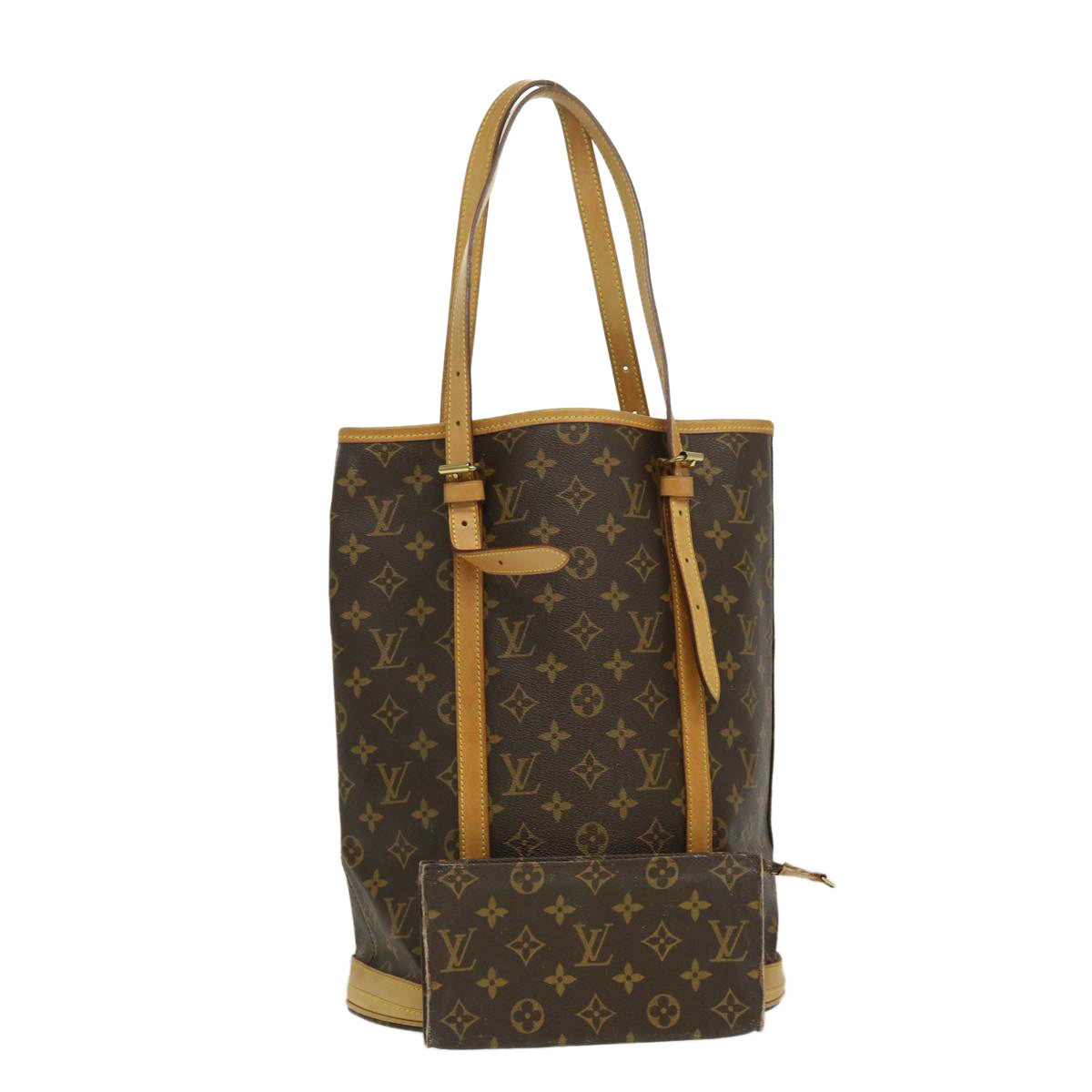 LOUIS VUITTON Monogram Bucket GM Shoulder Bag M42236 LV jk1988