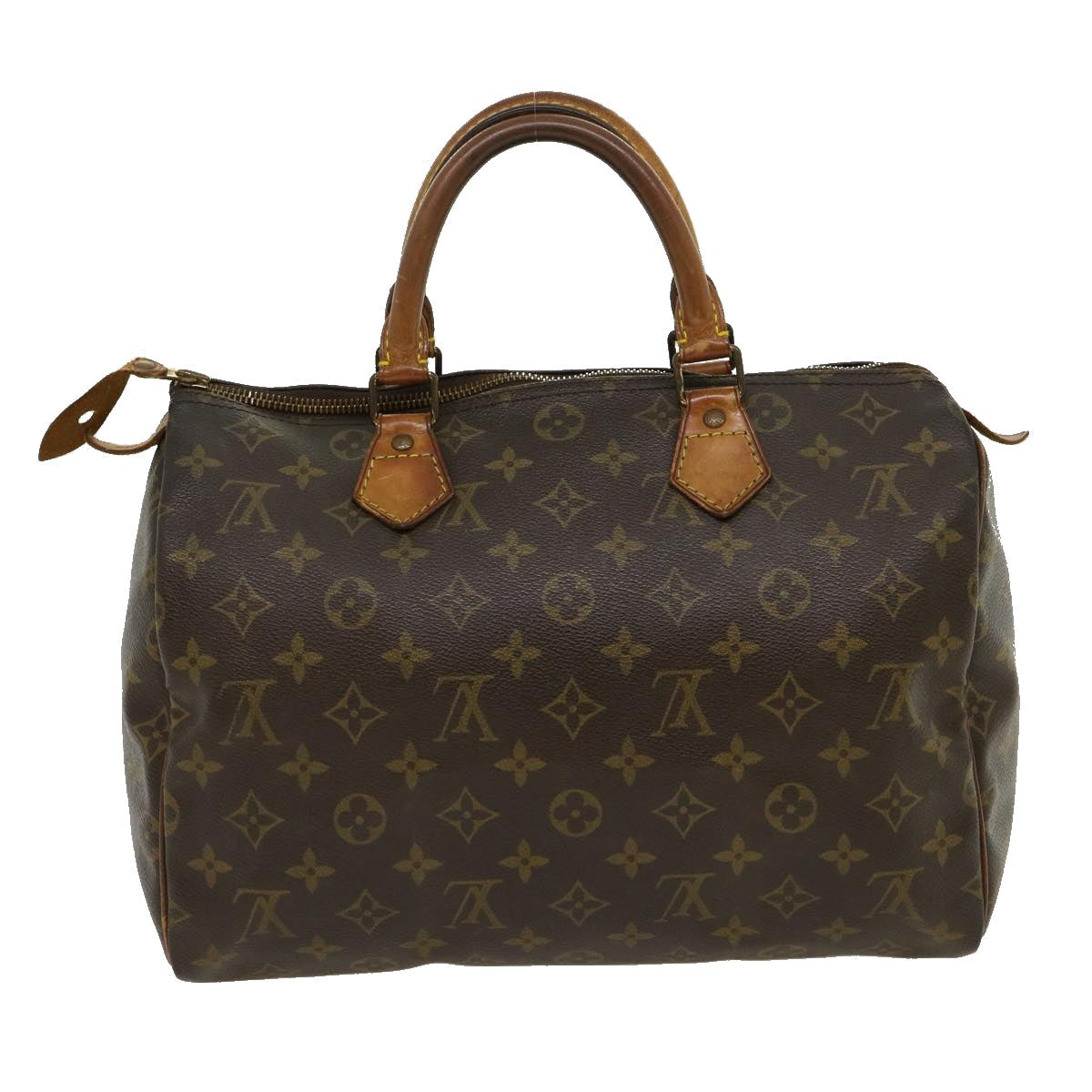 LOUIS VUITTON Monogram Speedy 30 Hand Bag M41526 LV jk2144