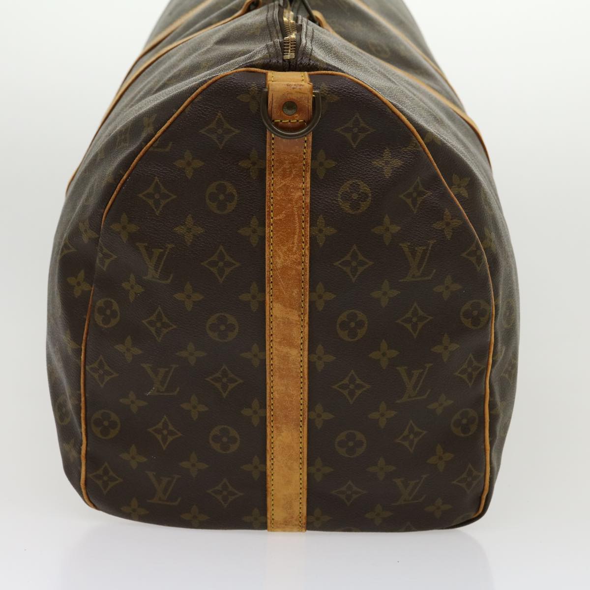 LOUIS VUITTON Monogram Keepall Bandouliere 60 Boston Bag M41412 LV jk2164