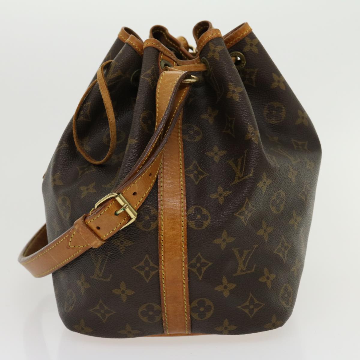LOUIS VUITTON Monogram Petit Noe Shoulder Bag M42226 LV jk2239