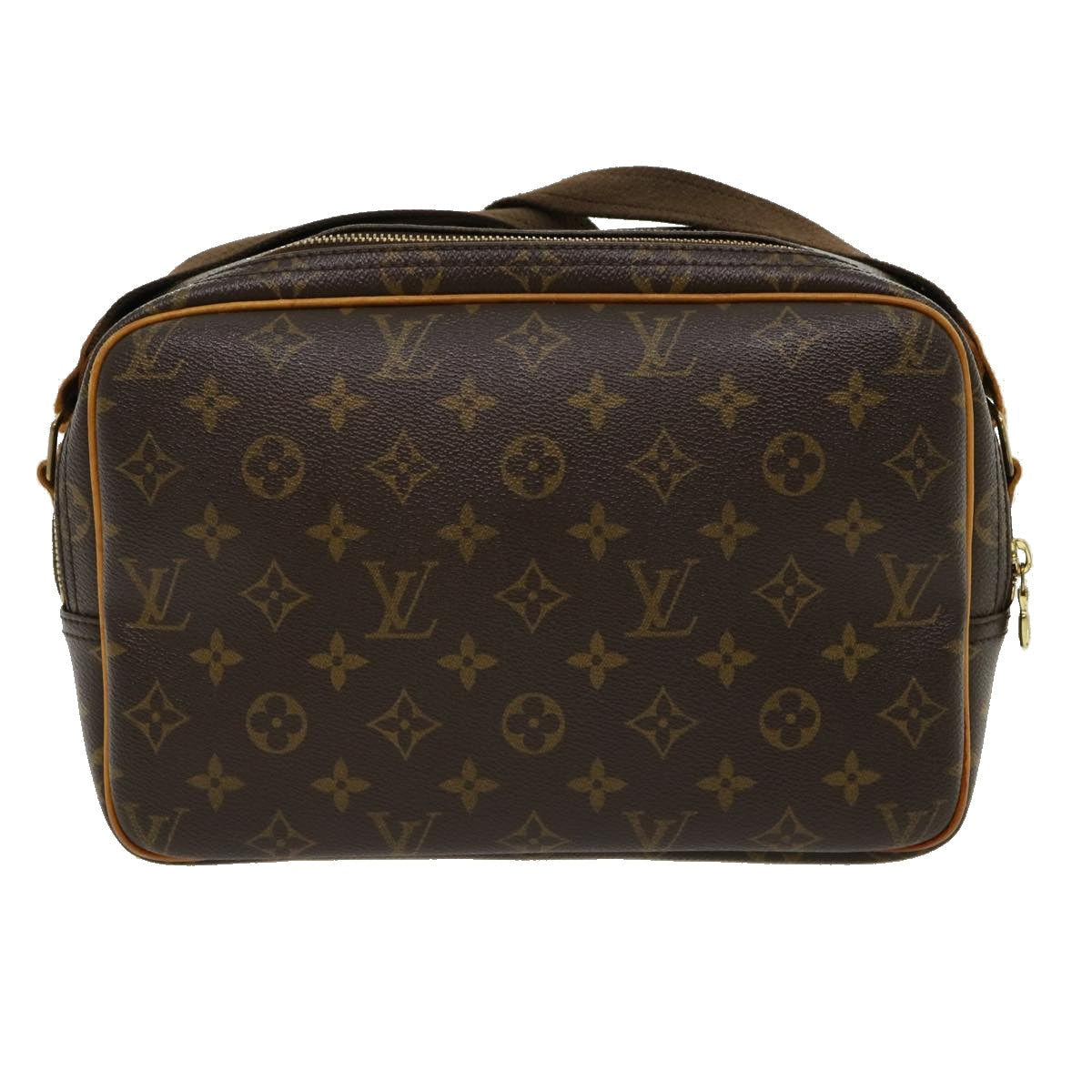LOUIS VUITTON Monogram Reporter PM Shoulder Bag M45254 LV jk2259