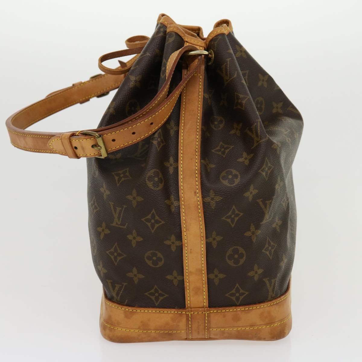 LOUIS VUITTON Monogram Noe Shoulder Bag M42224 LV jk2383