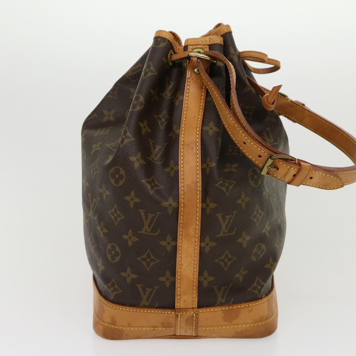 LOUIS VUITTON Monogram Noe Shoulder Bag M42224 LV jk2383