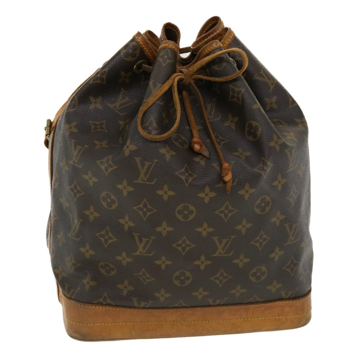 LOUIS VUITTON Monogram Noe Shoulder Bag M42224 LV jk2385