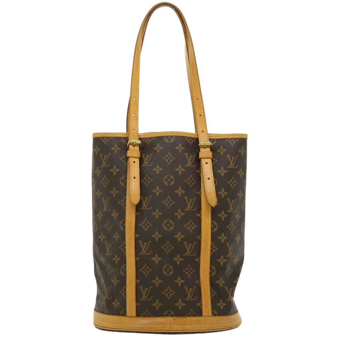 LOUIS VUITTON Monogram Bucket GM Shoulder Bag L012 LV jk2406