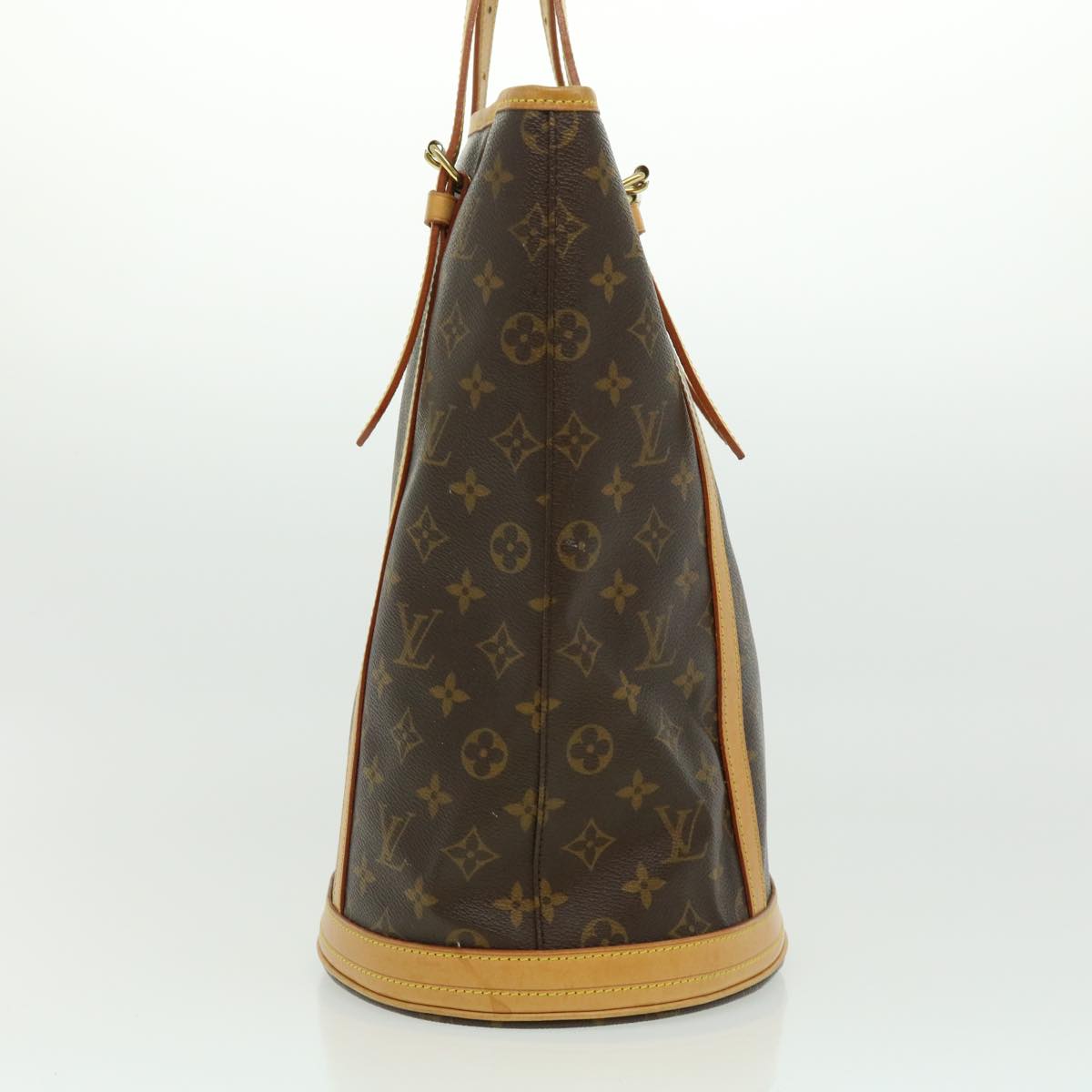 LOUIS VUITTON Monogram Bucket GM Shoulder Bag L012 LV jk2407