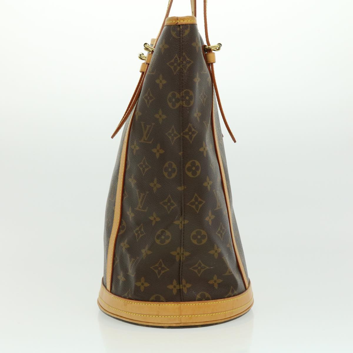 LOUIS VUITTON Monogram Bucket GM Shoulder Bag L012 LV jk2407