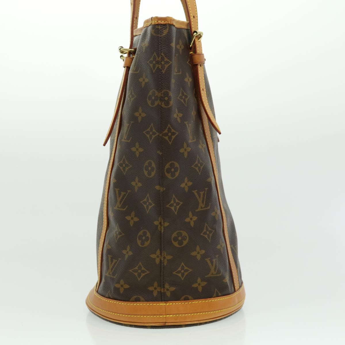 LOUIS VUITTON Monogram Bucket GM Shoulder Bag L012 LV jk2408