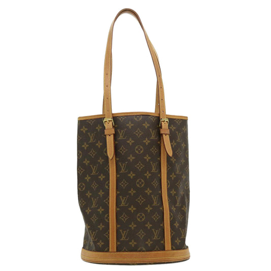 LOUIS VUITTON Monogram Bucket GM Shoulder Bag M42236 LV jk2410