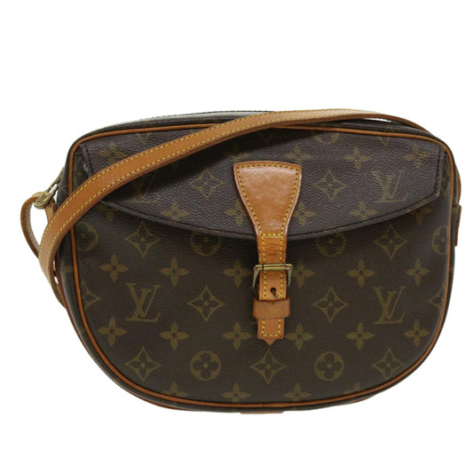 LOUIS VUITTON Monogram Jeune Fille MM Shoulder Bag M51226 LV jk2445