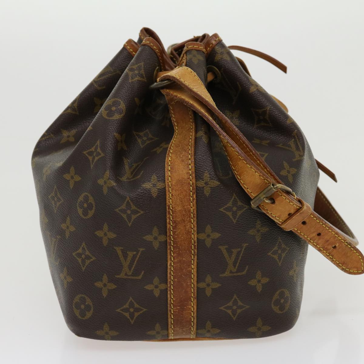 LOUIS VUITTON Monogram Petit Noe Shoulder Bag M42226 LV jk2492
