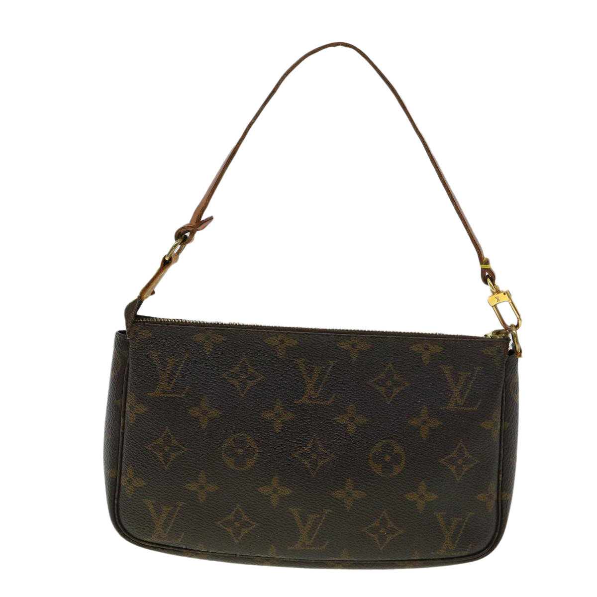 LOUIS VUITTON Monogram Pochette Accessoires Pouch M51980 LV jk2633