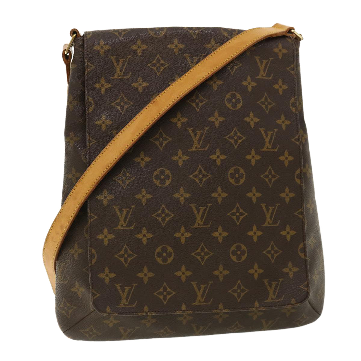 LOUIS VUITTON Monogram Musette Shoulder Bag M51256 LV jk2722