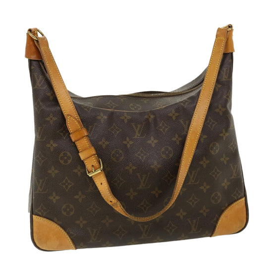 LOUIS VUITTON Monogram Boulogne 35 Shoulder Bag M51260 LV jk2759