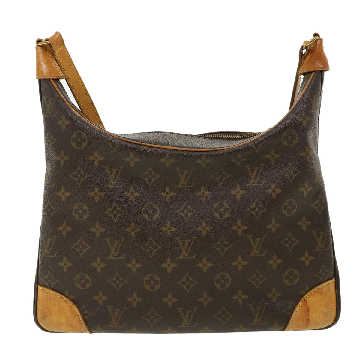 LOUIS VUITTON Monogram Boulogne 35 Shoulder Bag M51260 LV jk2759