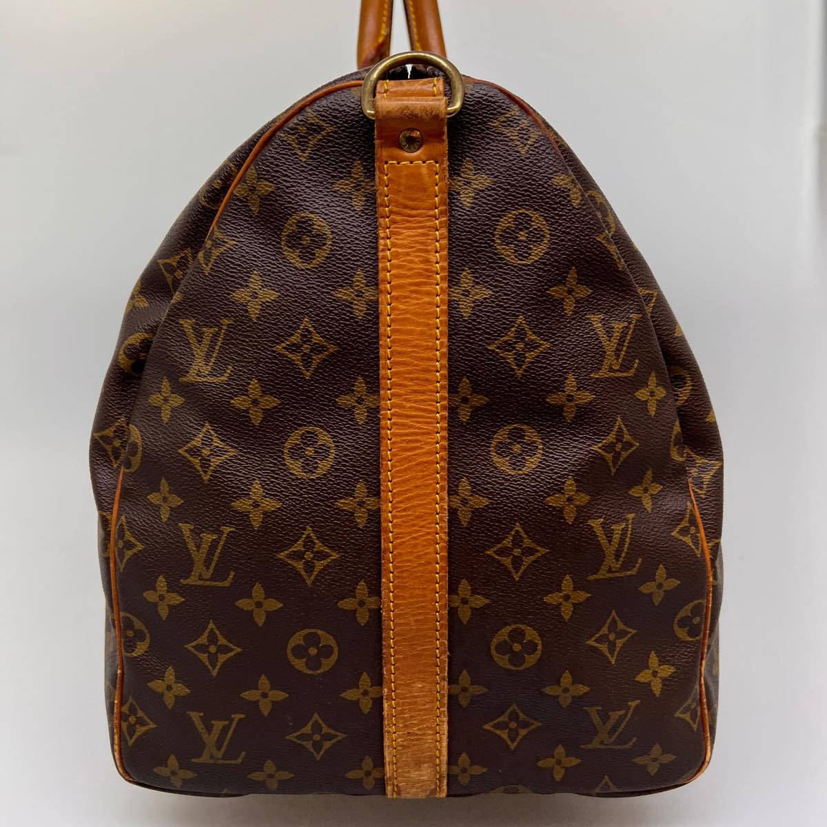 LOUIS VUITTON Monogram Keepall Bandouliere 55 Boston Bag M41414 LV jk2786