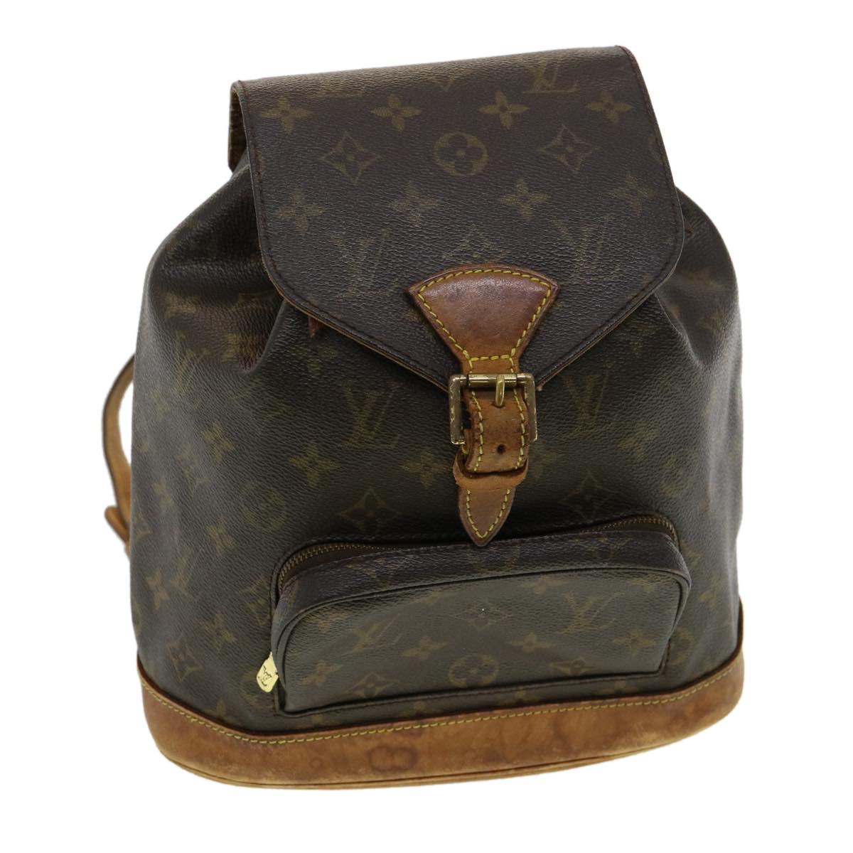 LOUIS VUITTON Monogram Montsouris MM Backpack M51136 LV jk2936