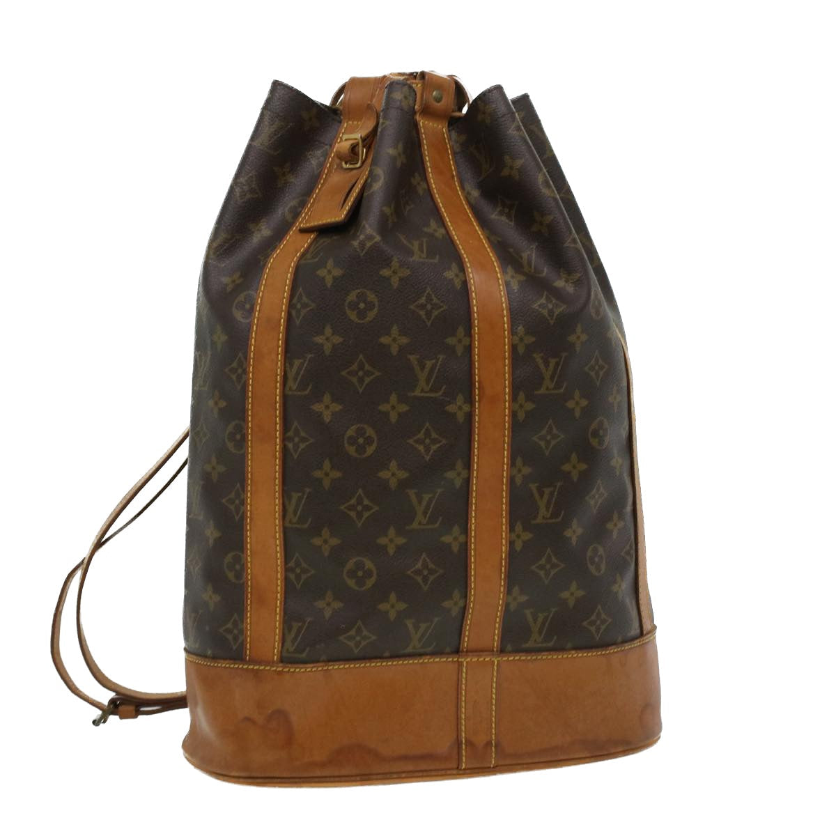 LOUIS VUITTON Monogram Randonnee GM Shoulder Bag M42244 LV jk3000