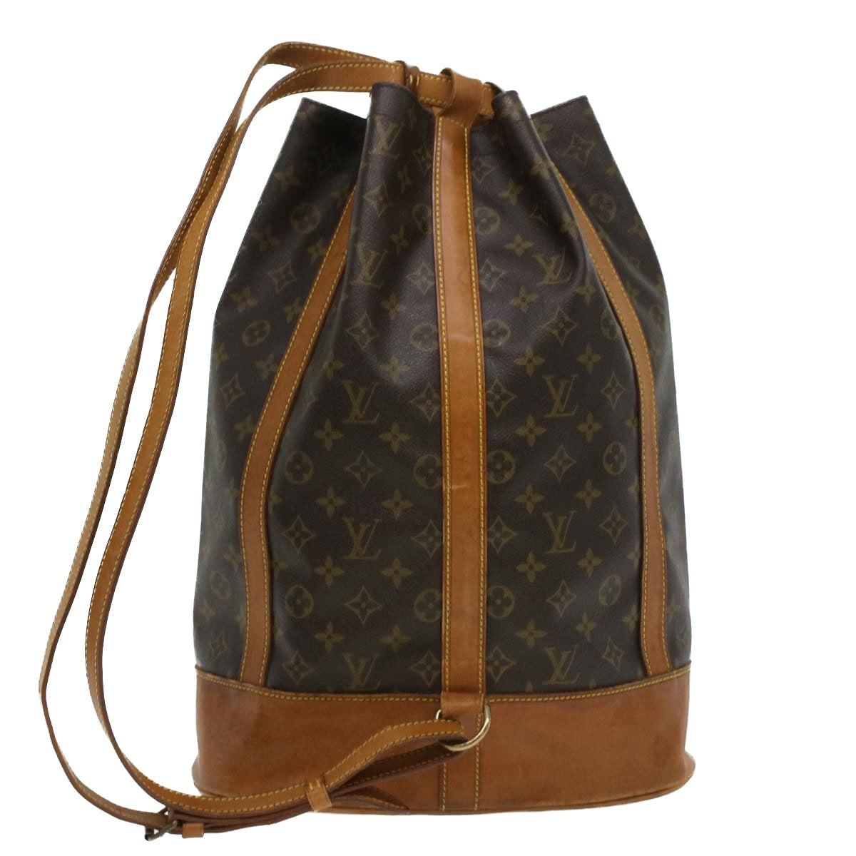 LOUIS VUITTON Monogram Randonnee GM Shoulder Bag M42244 LV jk3000