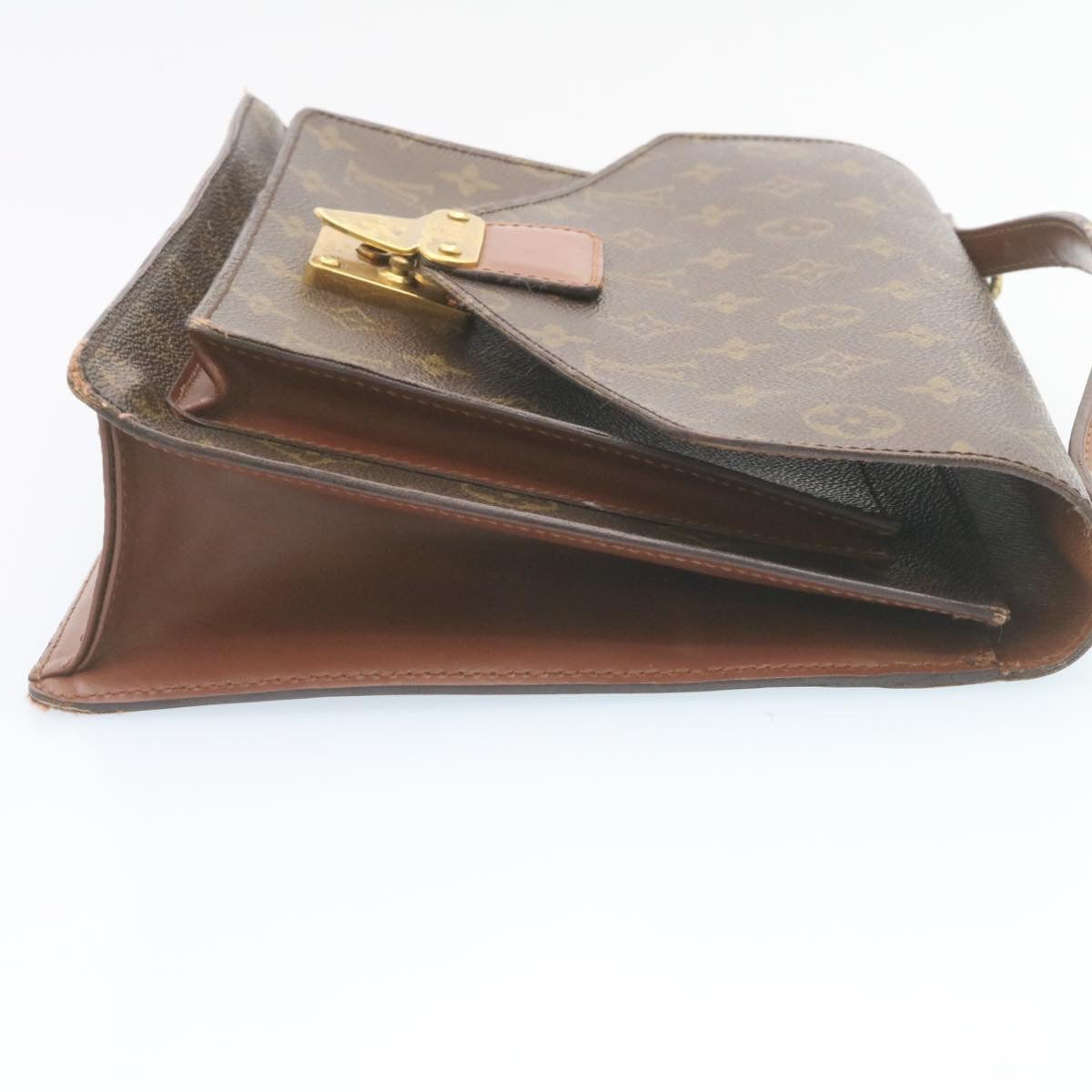LOUIS VUITTON Monogram Monceau 2Way Hand Bag M51185 LV jk753