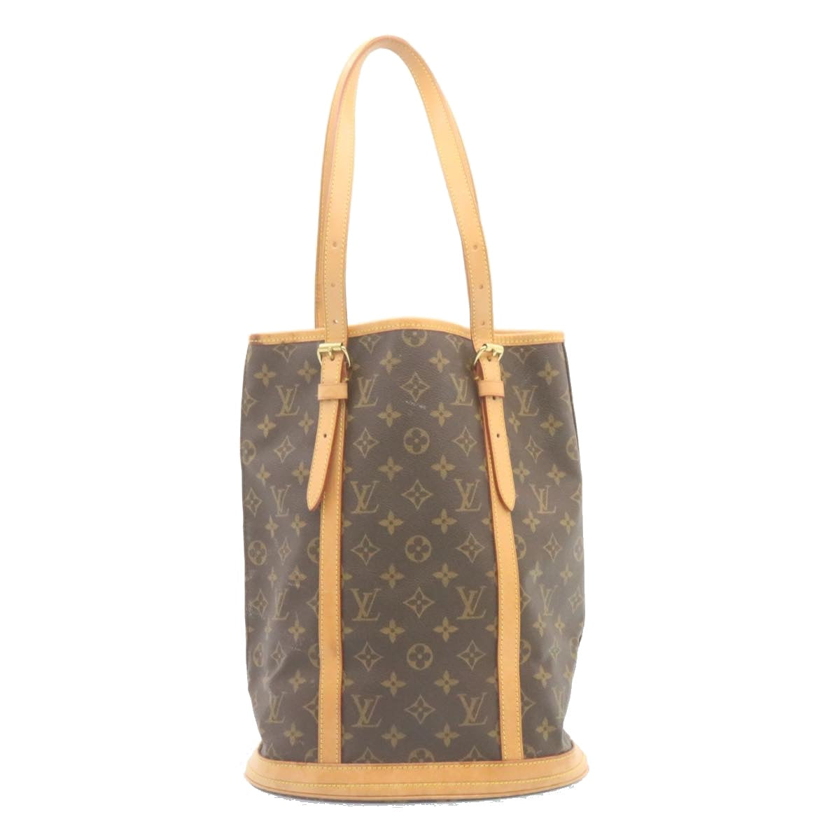 LOUIS VUITTON Monogram Bucket GM Shoulder Bag M42236 LV jk889