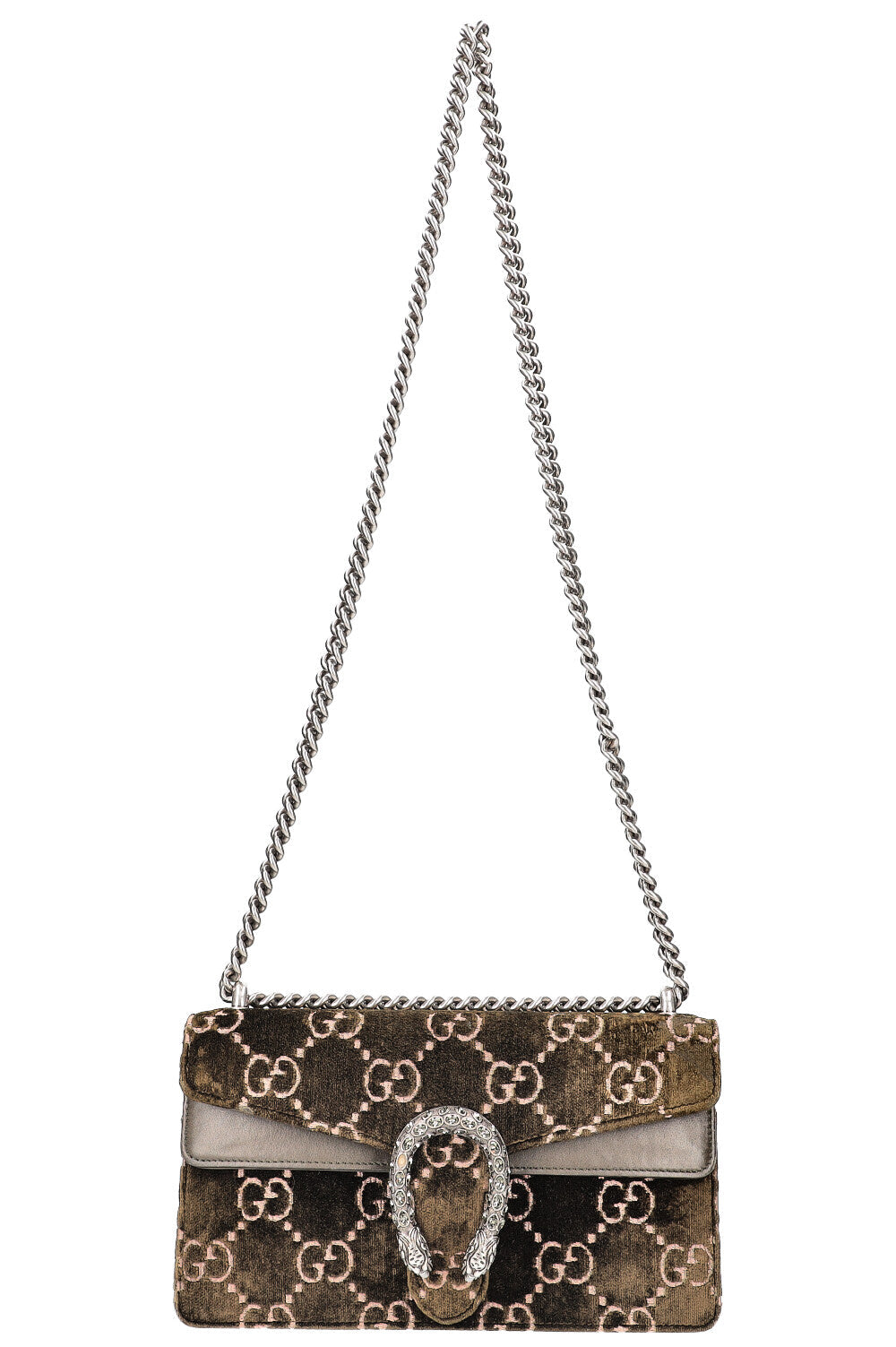 Luxury Gucci Trending 2025 Small Dionysus Bag Velvet Green