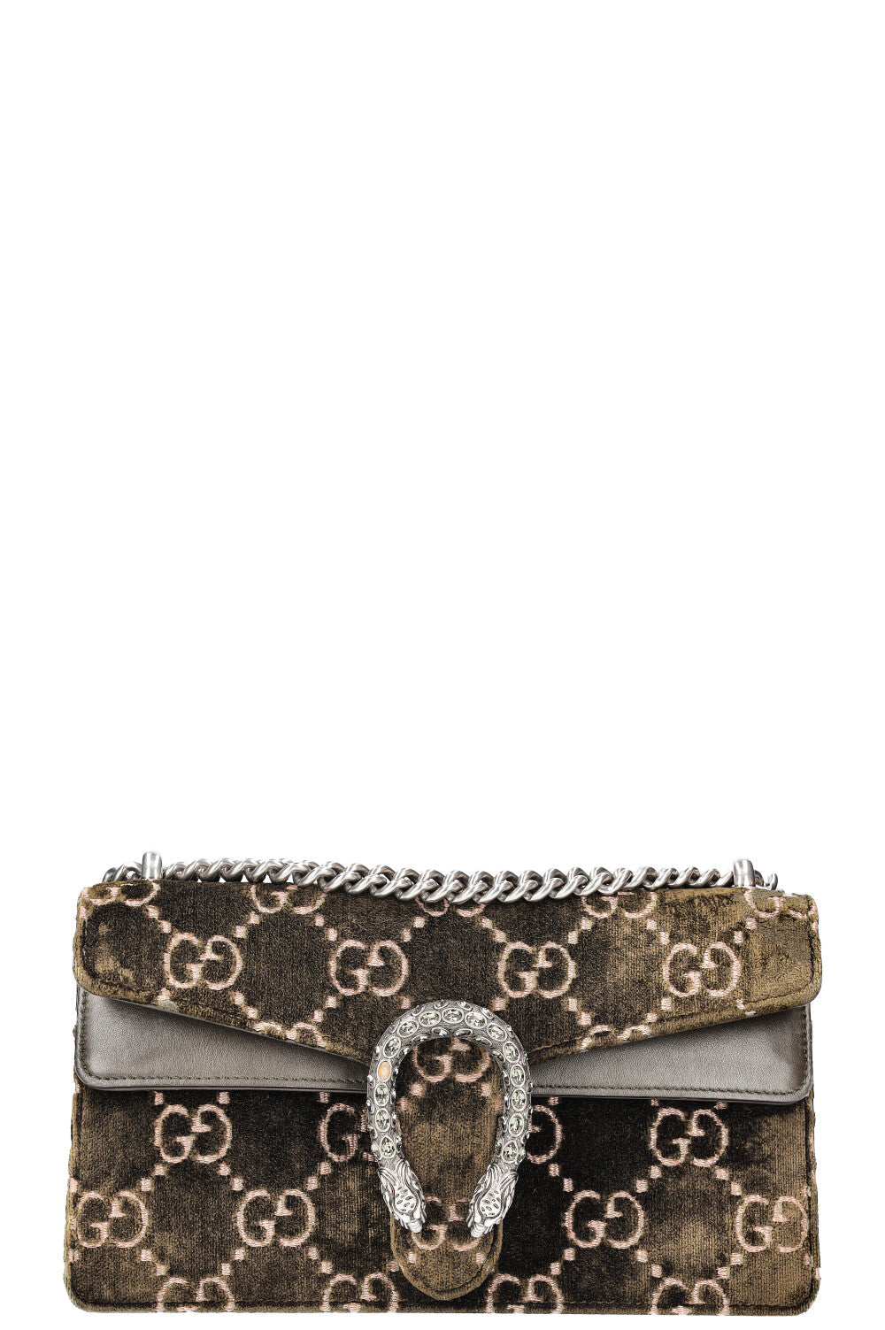 Luxury Gucci Trending 2025 Small Dionysus Bag Velvet Green