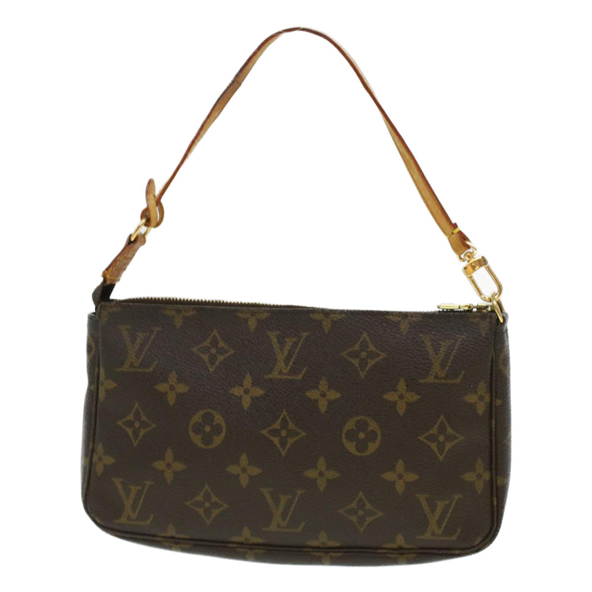 LOUIS VUITTON Monogram Pochette Accessoires Pouch M51980 LV ki1194