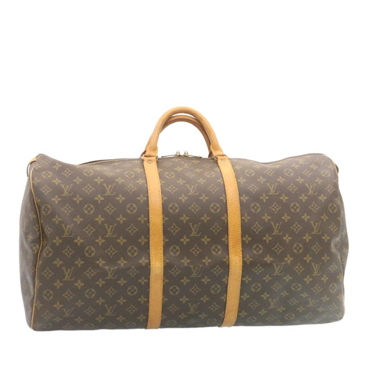 LOUIS VUITTON Monogram Keepall 60 Boston Bag M41422 LV ki1264