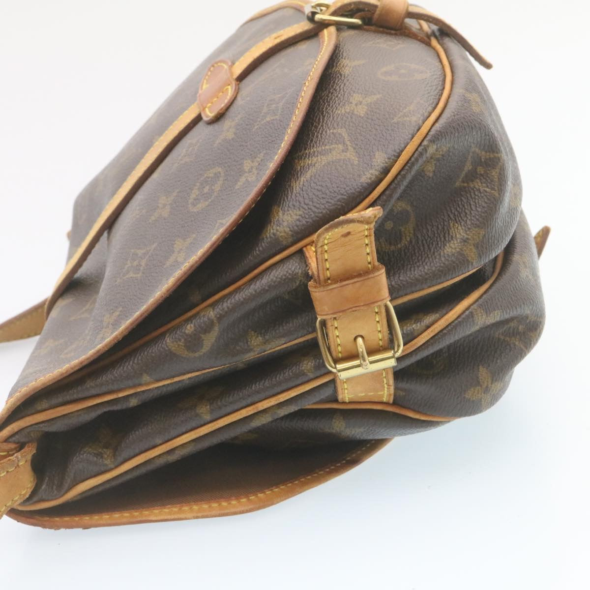 LOUIS VUITTON Monogram Saumur 30 Shoulder Bag M42256 LV ki1540