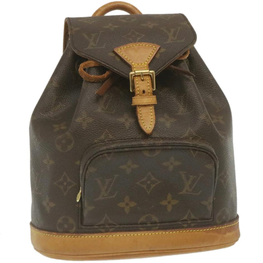 LOUIS VUITTON Monogram Montsouris PM Backpack M51137 LV ki1743