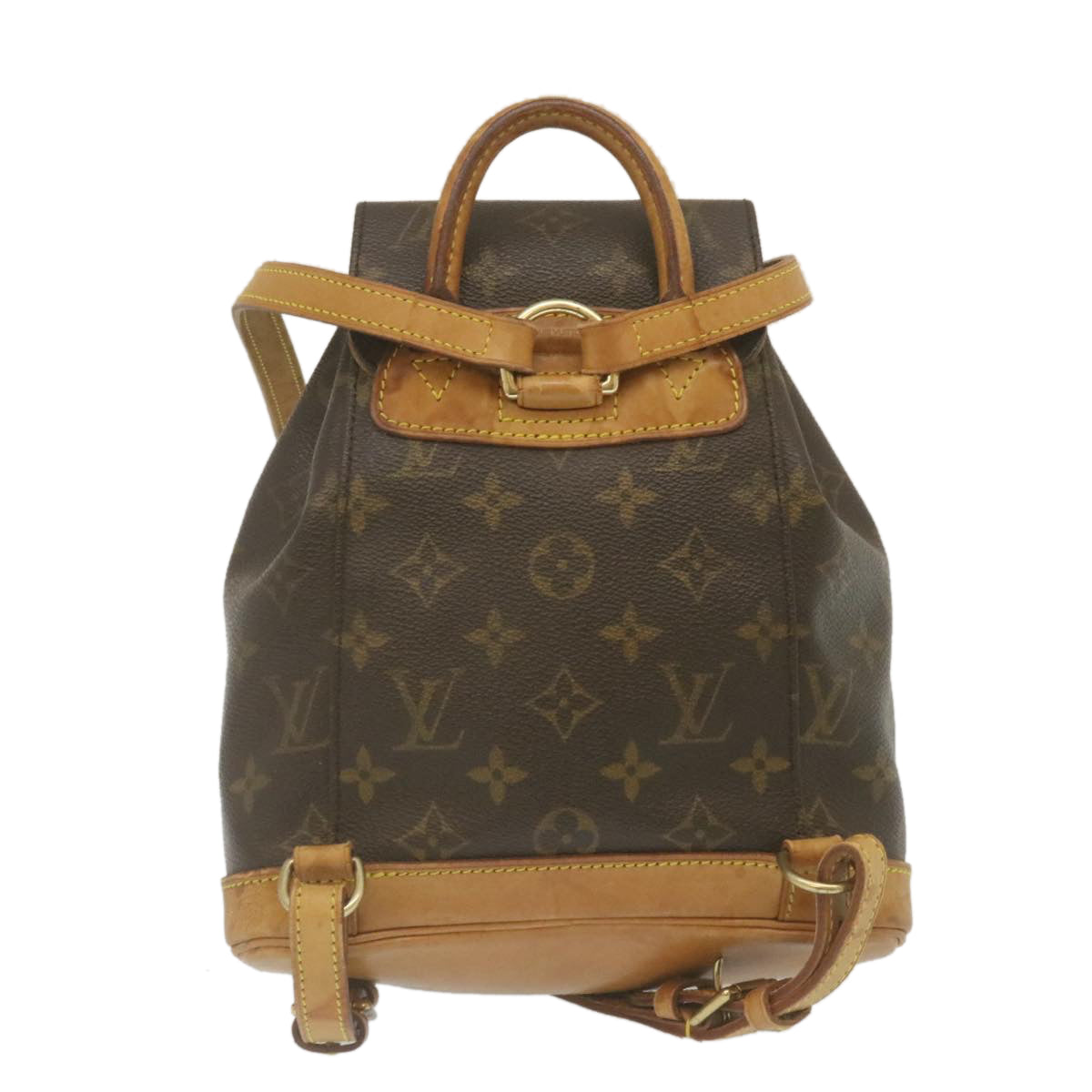 LOUIS VUITTON Monogram Montsouris PM Backpack M51137 LV ki1743