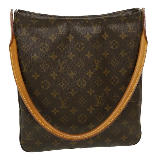 LOUIS VUITTON Monogram Looping GM Shoulder Bag M51145 LV ki1961