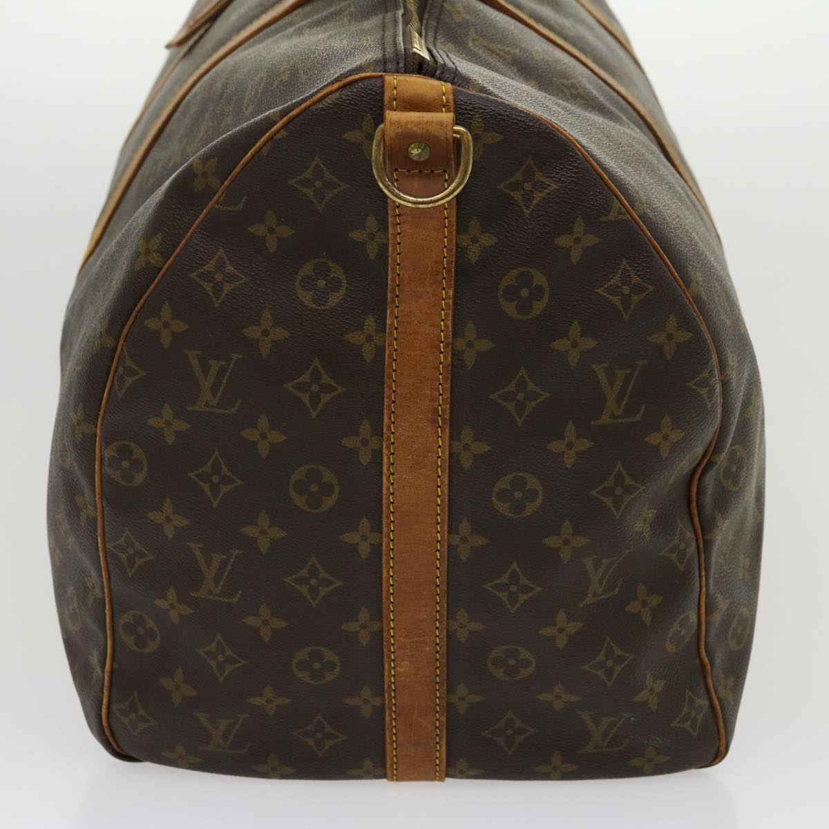 LOUIS VUITTON Monogram Keepall Bandouliere 60 Boston Bag M41412 LV ki2156